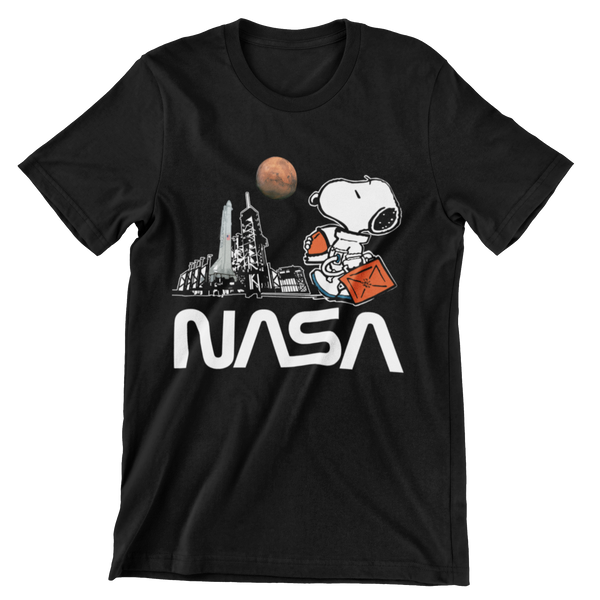 Exclusive Mars Snoopy NASA Shirt - From Nasa Depot - The #1 Nasa Store In The Galaxy For NASA Hoodies | Nasa Shirts | Nasa Merch | And Science Gifts