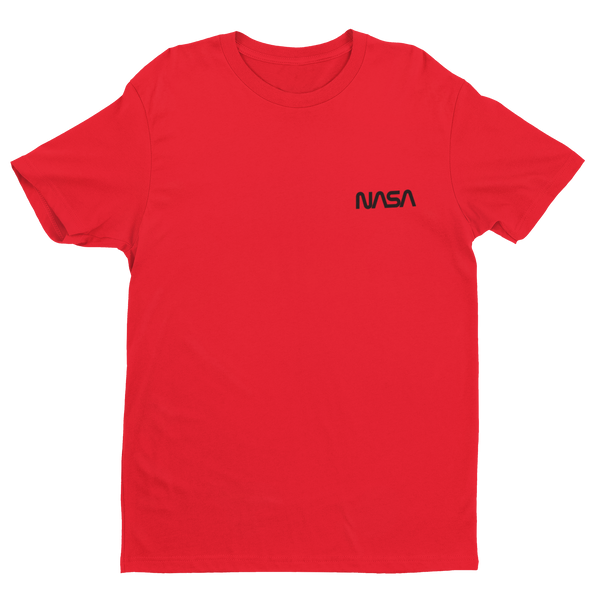 Throwback NASA Worm Cotton T-Shirt Youth XS / Red - From Nasa Depot - The #1 Nasa Store In The Galaxy For NASA Hoodies | Nasa Shirts | Nasa Merch | And Science Gifts