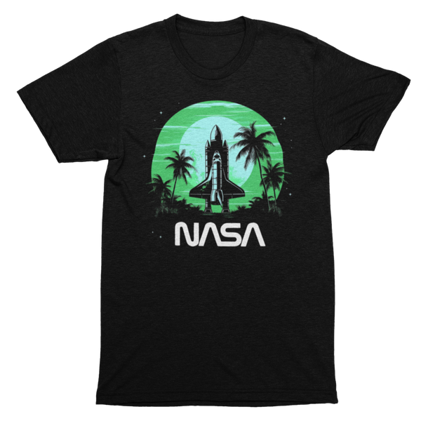 Nasa Palm Cotton T-Shirt From Nasa Depot