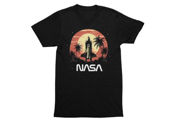 Nasa Palm Cotton T-Shirt From Nasa Depot