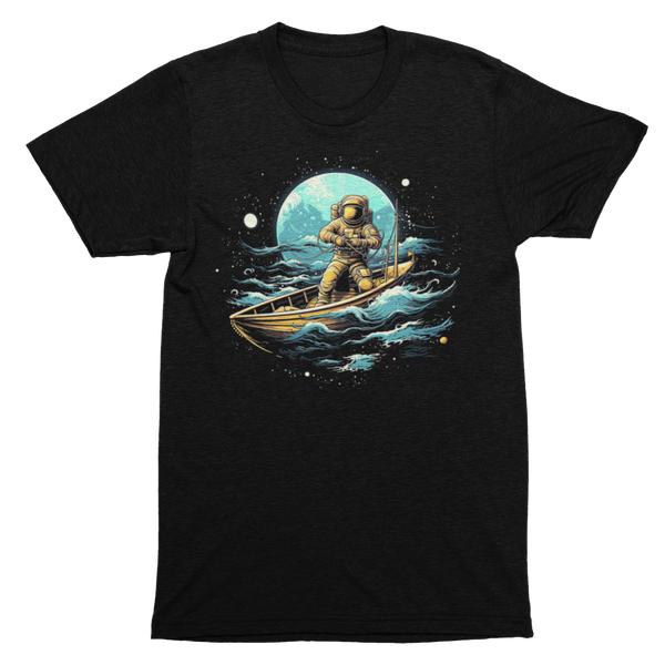 Nasa Astro Fishing Cotton T-Shirt From Nasa Depot