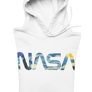 NASA Starry Hoodie Worm Edition (Unisex) Hoodie - From Nasa Depot - The #1 Nasa Store In The Galaxy For NASA Hoodies | Nasa Shirts | Nasa Merch | And Science Gifts