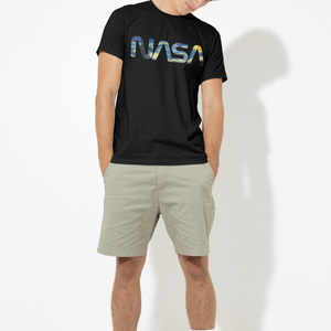 NASA Starry Worm T-Shirt - From Nasa Depot - The #1 Nasa Store In The Galaxy For NASA Hoodies | Nasa Shirts | Nasa Merch | And Science Gifts