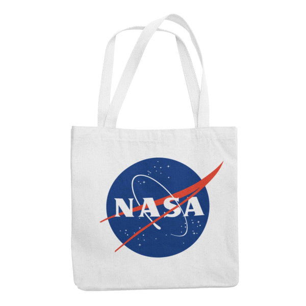 Nasa Original Meatball Tote Bag Tote Bag White - From Nasa Depot - The #1 Nasa Store In The Galaxy For NASA Hoodies | Nasa Shirts | Nasa Merch | And Science Gifts