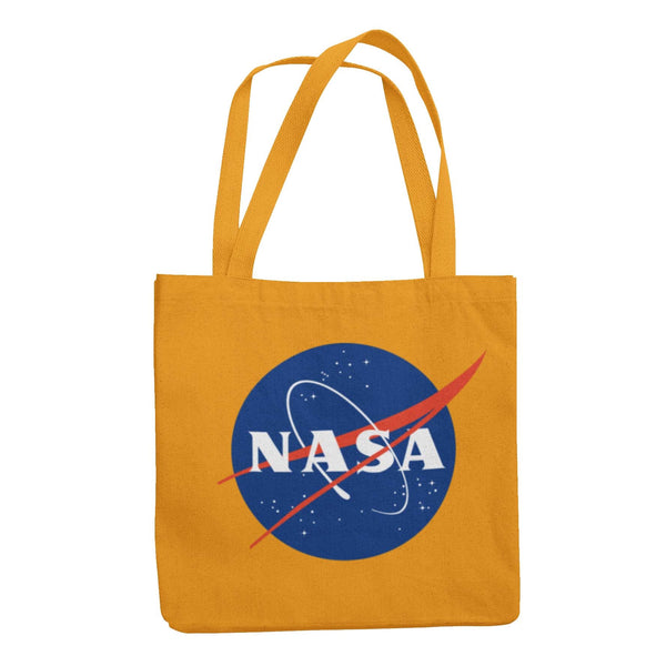 Nasa Original Meatball Tote Bag Tote Bag Orange - From Nasa Depot - The #1 Nasa Store In The Galaxy For NASA Hoodies | Nasa Shirts | Nasa Merch | And Science Gifts