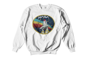 Vintage Nasa Crew Neck Sweatshirt - From Nasa Depot - The #1 Nasa Store In The Galaxy For NASA Hoodies | Nasa Shirts | Nasa Merch | And Science Gifts