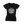 Women's Throwback NASA Launch V-Neck T-Shirt X-SMALL / BLACK - From Nasa Depot - The #1 Nasa Store In The Galaxy For NASA Hoodies | Nasa Shirts | Nasa Merch | And Science Gifts