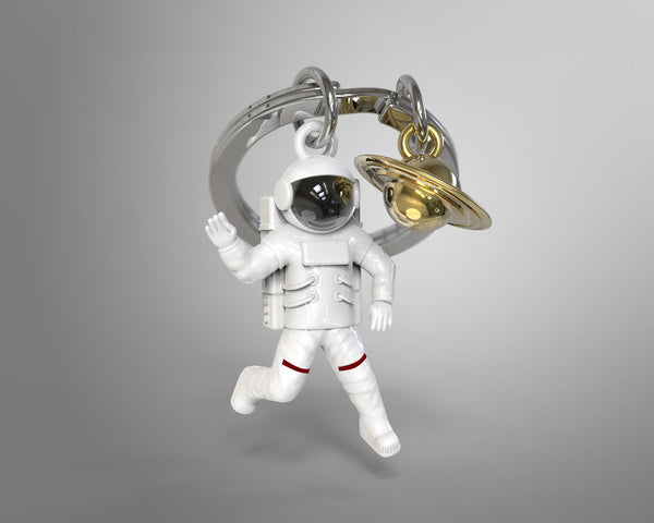Metalmorphose 3D Astronaut Keychain Keychain - From Nasa Depot - The #1 Nasa Store In The Galaxy For NASA Hoodies | Nasa Shirts | Nasa Merch | And Science Gifts