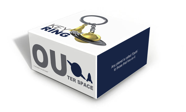 Metalmorphose 3D Outer Space Saturn RocketShip Keychain keychain - From Nasa Depot - The #1 Nasa Store In The Galaxy For NASA Hoodies | Nasa Shirts | Nasa Merch | And Science Gifts