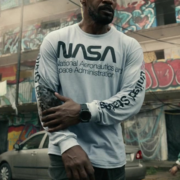 Power NASA Cotton Blend Long Sleeve Shirt - From Nasa Depot - The #1 Nasa Store In The Galaxy For NASA Hoodies | Nasa Shirts | Nasa Merch | And Science Gifts