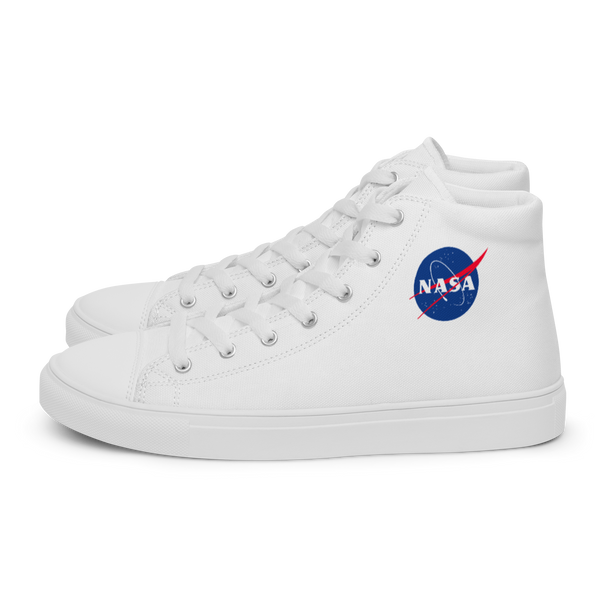 Men’s high top NASA All Star Shoes 5 - From Nasa Depot - The #1 Nasa Store In The Galaxy For NASA Hoodies | Nasa Shirts | Nasa Merch | And Science Gifts