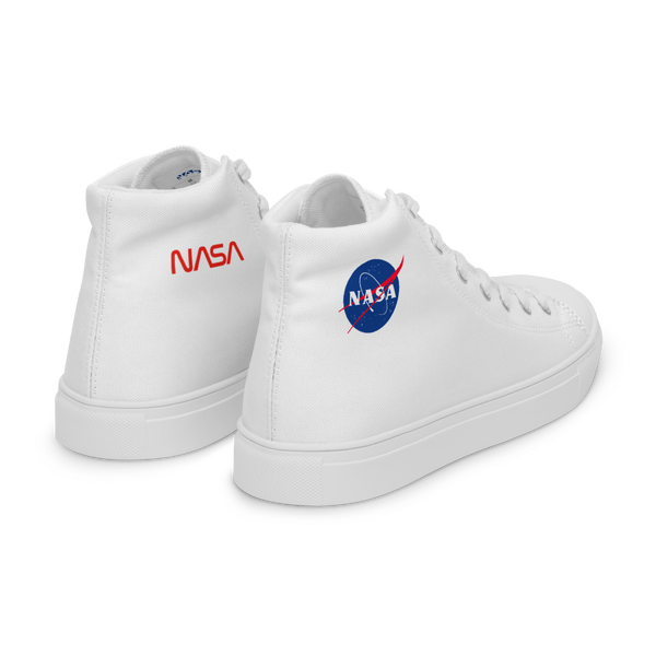 Men’s high top NASA All Star Shoes - From Nasa Depot - The #1 Nasa Store In The Galaxy For NASA Hoodies | Nasa Shirts | Nasa Merch | And Science Gifts