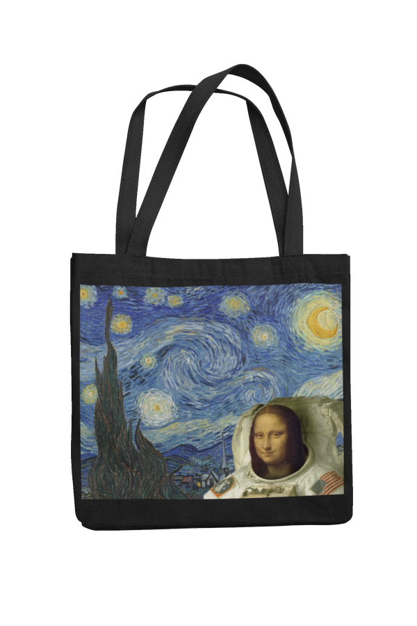 Starry Lisa tote Bag Tote Bag - From Nasa Depot - The #1 Nasa Store In The Galaxy For NASA Hoodies | Nasa Shirts | Nasa Merch | And Science Gifts