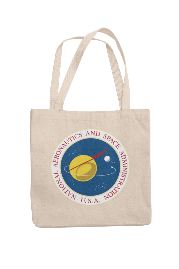 NASA Original Logo Tote Bag Tote Bag - From Nasa Depot - The #1 Nasa Store In The Galaxy For NASA Hoodies | Nasa Shirts | Nasa Merch | And Science Gifts