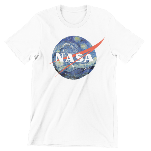 Starry Night NASA Premium T-Shirt T-Shirt - From Nasa Depot - The #1 Nasa Store In The Galaxy For NASA Hoodies | Nasa Shirts | Nasa Merch | And Science Gifts