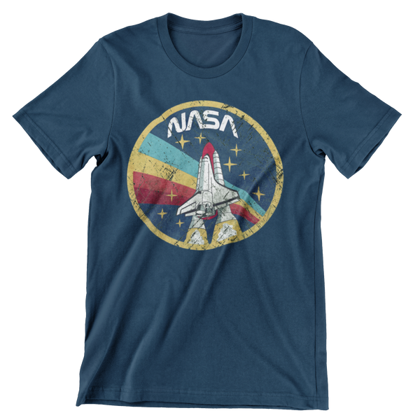 To The Stars Nasa T-Shirt T-Shirt Navy Blue / S - From Nasa Depot - The #1 Nasa Store In The Galaxy For NASA Hoodies | Nasa Shirts | Nasa Merch | And Science Gifts