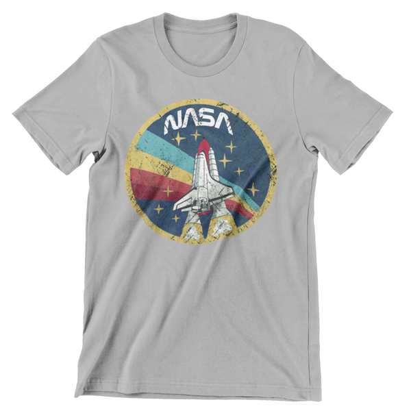 To The Stars Nasa T-Shirt T-Shirt Grey / S - From Nasa Depot - The #1 Nasa Store In The Galaxy For NASA Hoodies | Nasa Shirts | Nasa Merch | And Science Gifts