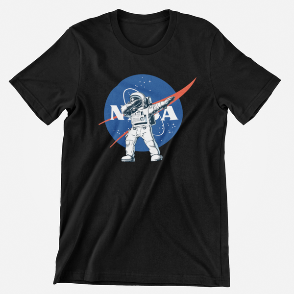 Youth Nasa Dab T-Shirt T-Shirt Youth XS / Black - From Nasa Depot - The #1 Nasa Store In The Galaxy For NASA Hoodies | Nasa Shirts | Nasa Merch | And Science Gifts