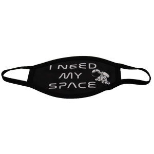 I Need My Space Face Mask Face Mask - From Nasa Depot - The #1 Nasa Store In The Galaxy For NASA Hoodies | Nasa Shirts | Nasa Merch | And Science Gifts