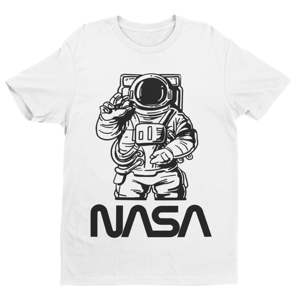 Youth Nasa Astronaut Shirt T-Shirt Youth XS / White - From Nasa Depot - The #1 Nasa Store In The Galaxy For NASA Hoodies | Nasa Shirts | Nasa Merch | And Science Gifts