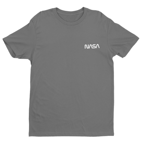 Throwback NASA Worm Cotton T-Shirt Youth XS / Grey - From Nasa Depot - The #1 Nasa Store In The Galaxy For NASA Hoodies | Nasa Shirts | Nasa Merch | And Science Gifts