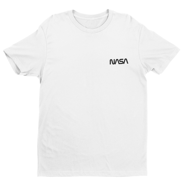 Throwback NASA Worm Cotton T-Shirt Youth XS / White - From Nasa Depot - The #1 Nasa Store In The Galaxy For NASA Hoodies | Nasa Shirts | Nasa Merch | And Science Gifts