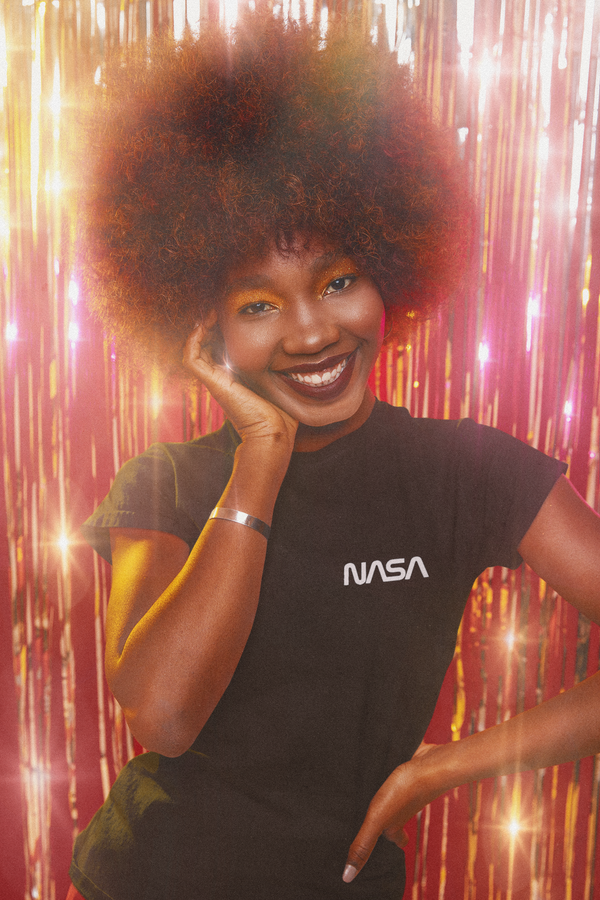 Galactic Cluster of Happiness Womens Shirt - From Nasa Depot - The #1 Nasa Store In The Galaxy For NASA Hoodies | Nasa Shirts | Nasa Merch | And Science Gifts